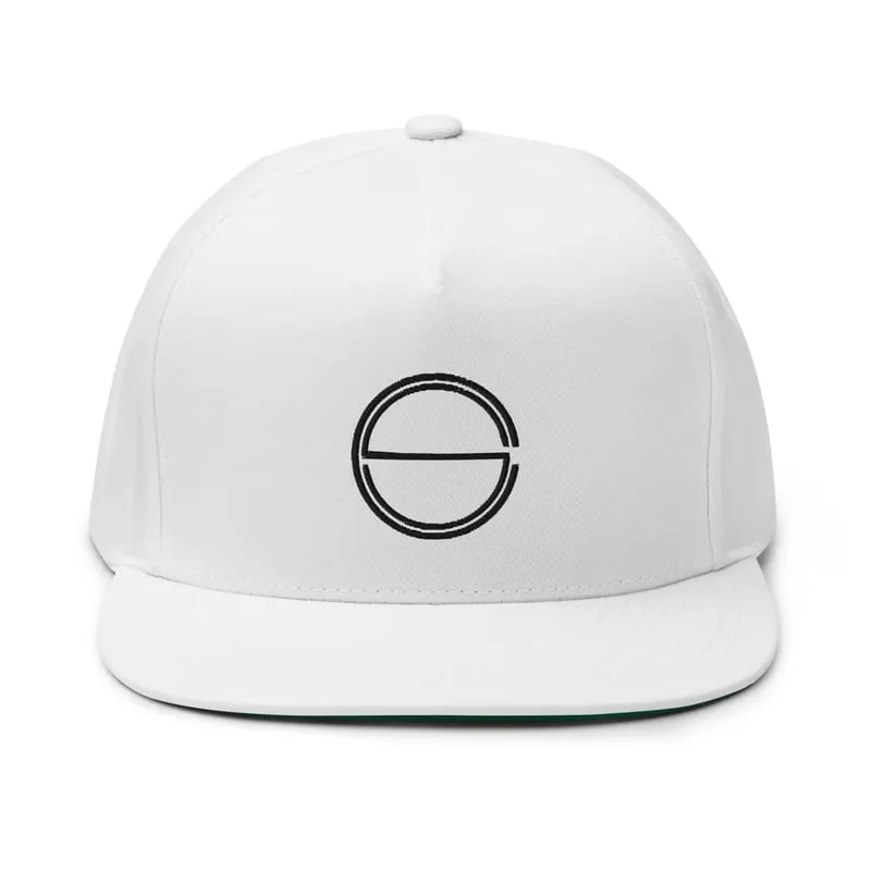 Smooth Logo Flat Bill Cap